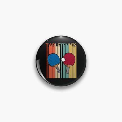 Table Tennis Gifts - Table Tennis Pin Official Tennis Merch