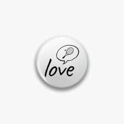 Love: Tennis Pin Official Tennis Merch