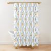 Tennis Racket With Tennis Balls_2 Shower Curtain Official Tennis Merch