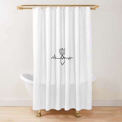 Tennis Shower Curtain Official Tennis Merch