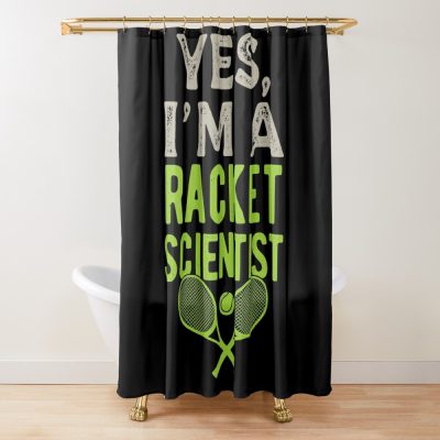 Tennis Funny Shower Curtain Official Tennis Merch