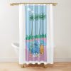 Tennis Court Shower Curtain Official Tennis Merch