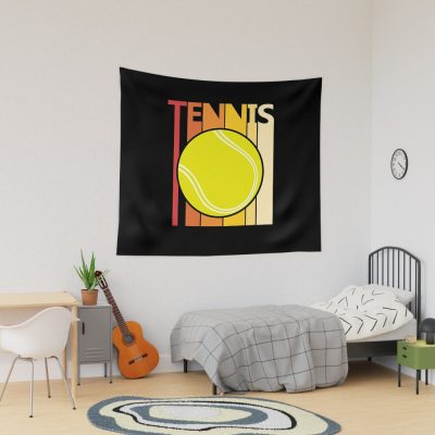 Vintage Retro Tennis Tapestry Official Tennis Merch