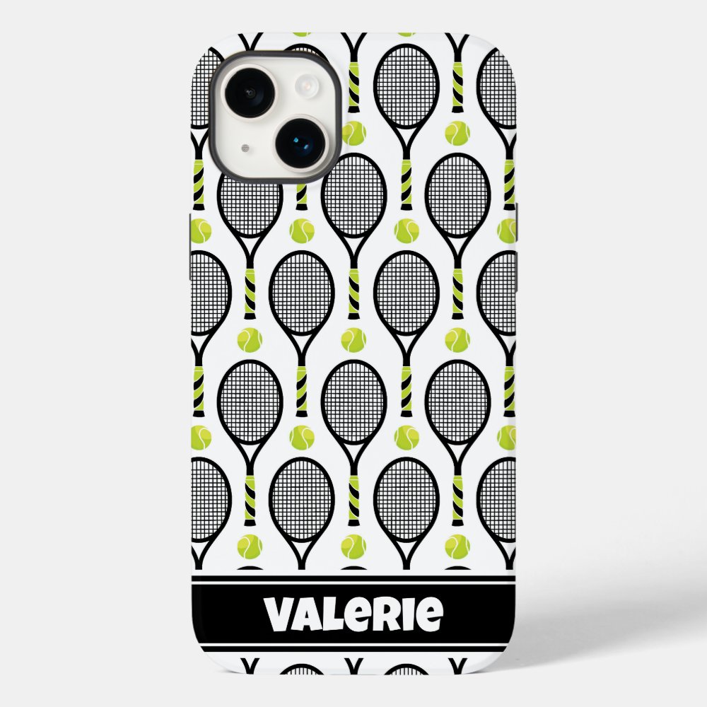 with nameblack and green tennis white case mate iphone case r13ed026c3e1b4647a71f4c2633681177 s0dnz 1000 - Tennis Gifts Shop